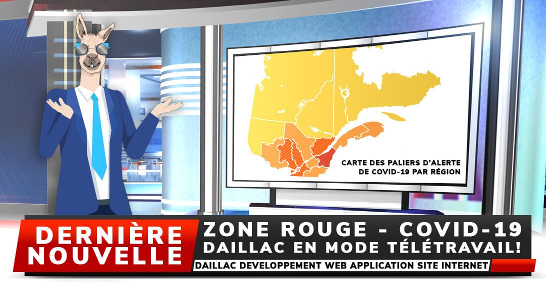 Zone rouge, Daillac en mode télétravail!